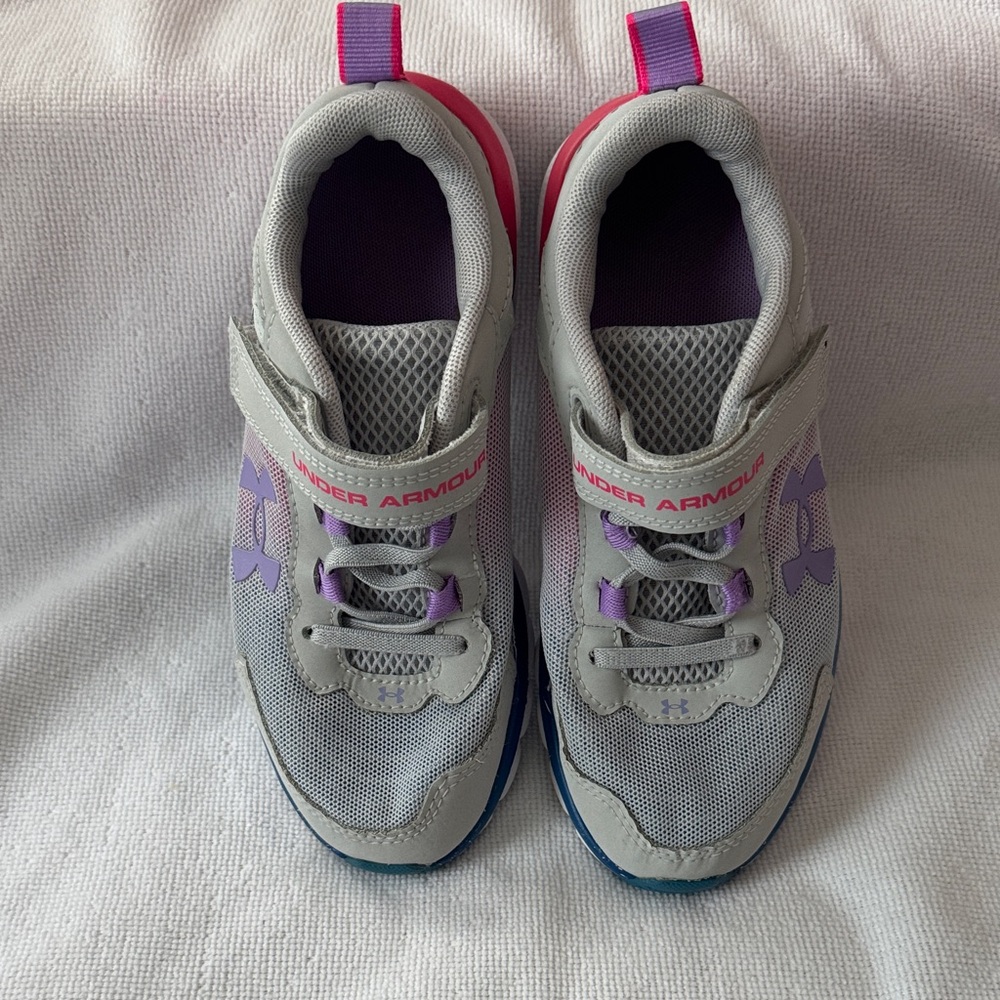 Under Armour Kids Sneakers - Gray and Pink